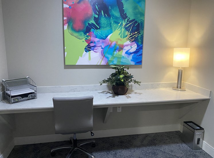 Private corner office